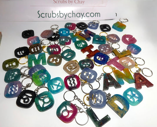 Pick A Letter Keychain