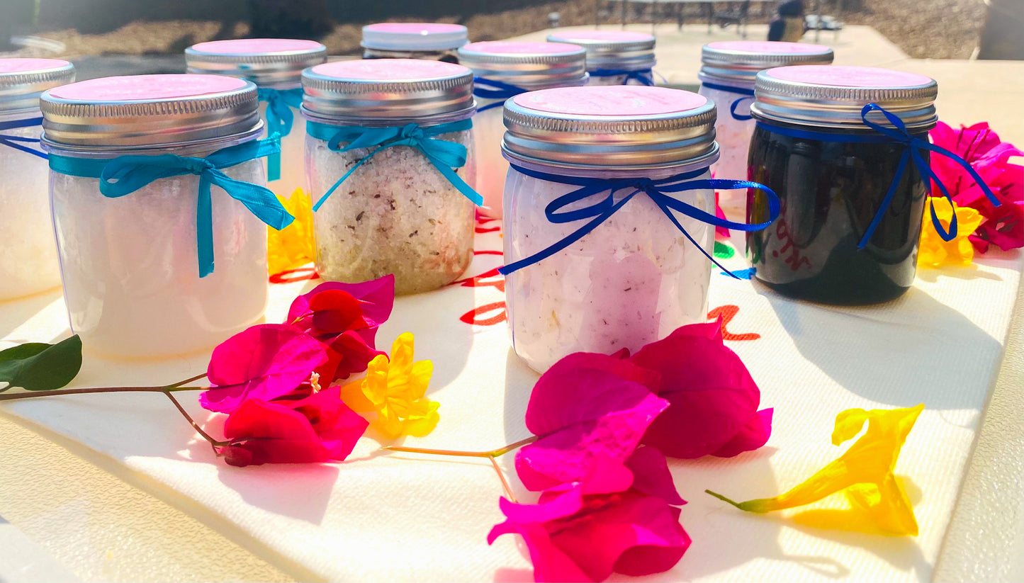 Sugar or Salt Body Scrub