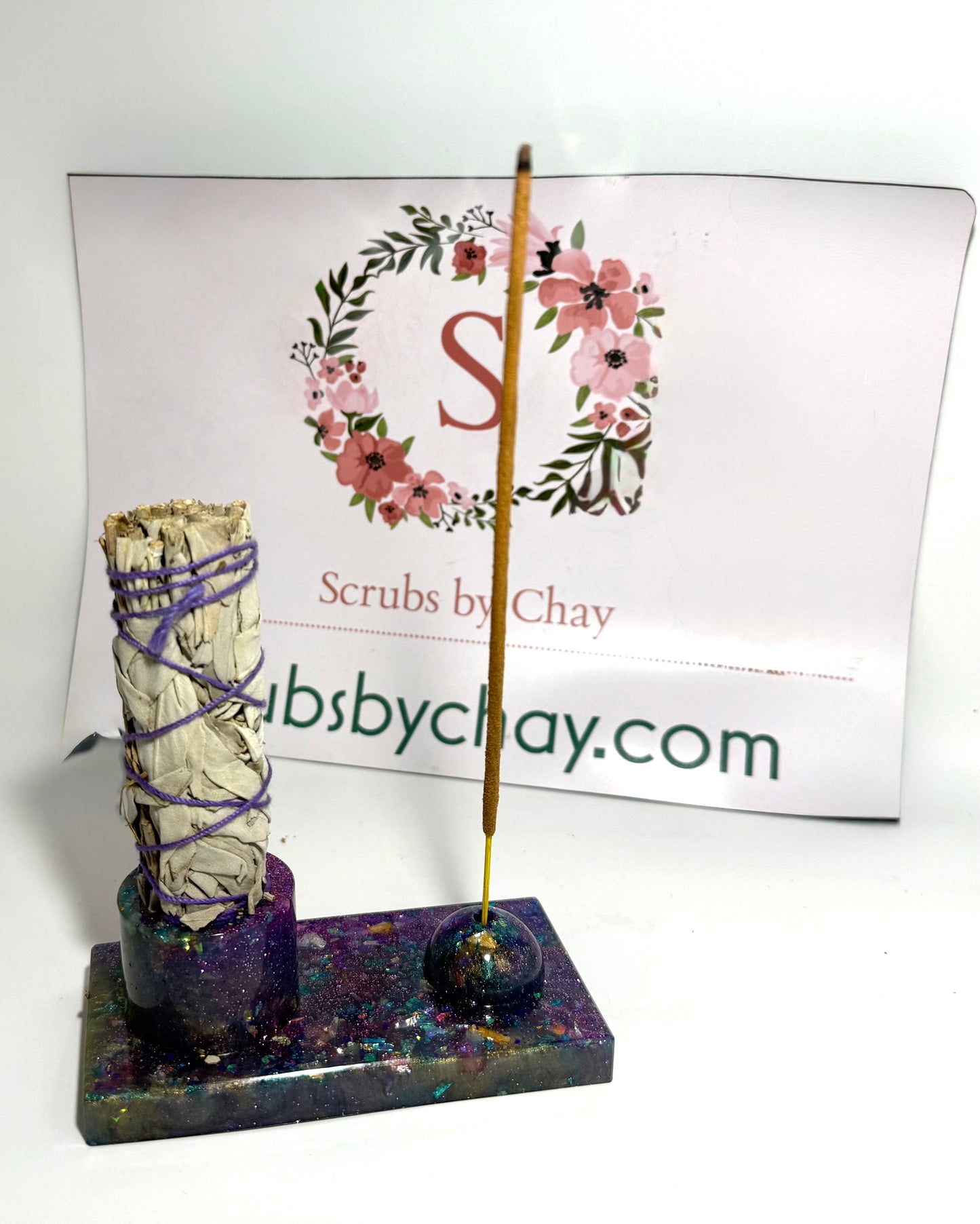 Incense and Sage Holder